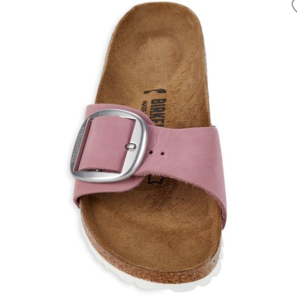 New BIRKENSTOCK Madrid Leather Flat Sandals. Size 8 - Picture 3 of 7